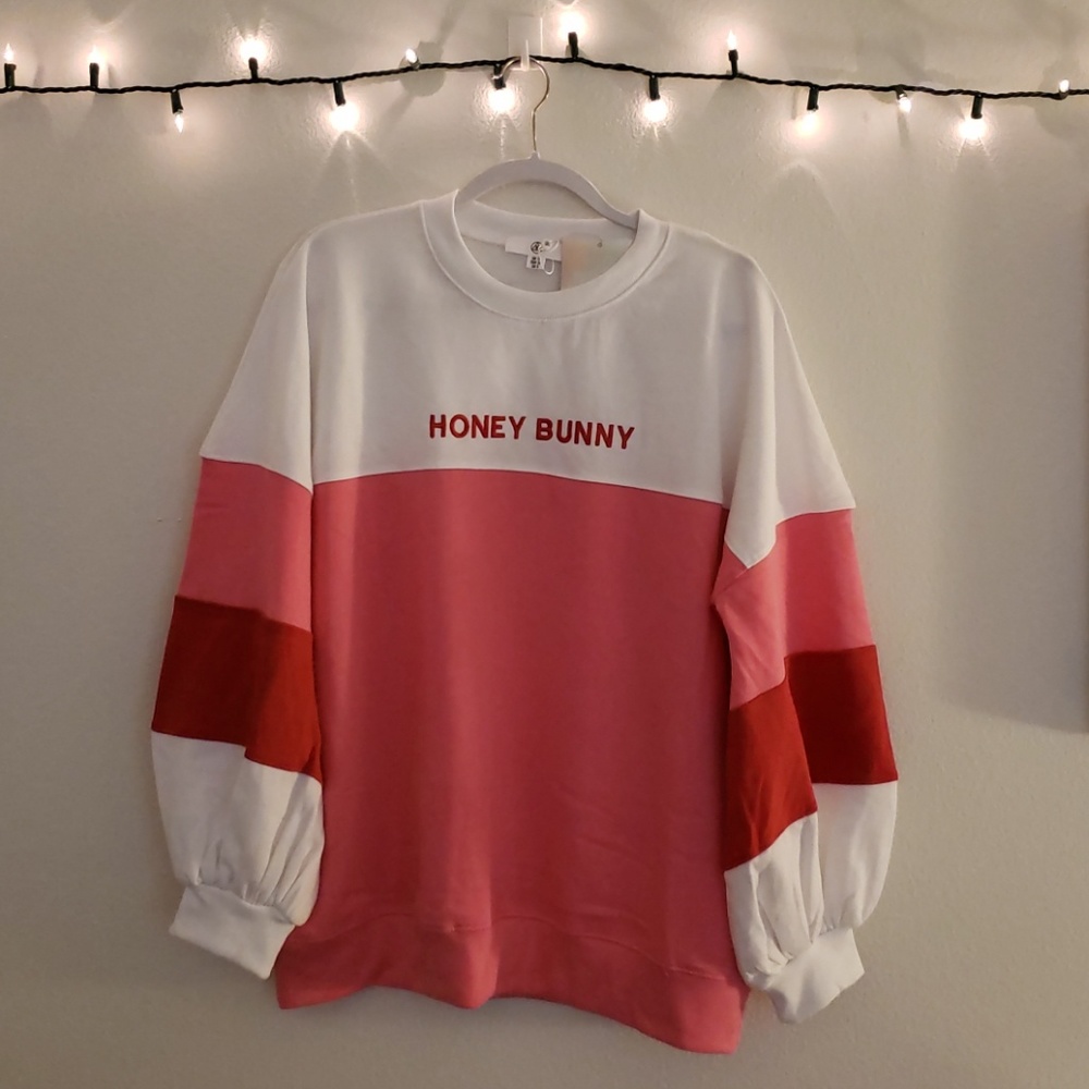 MISSGUIDED Oversized Honey Bunny Sweater
